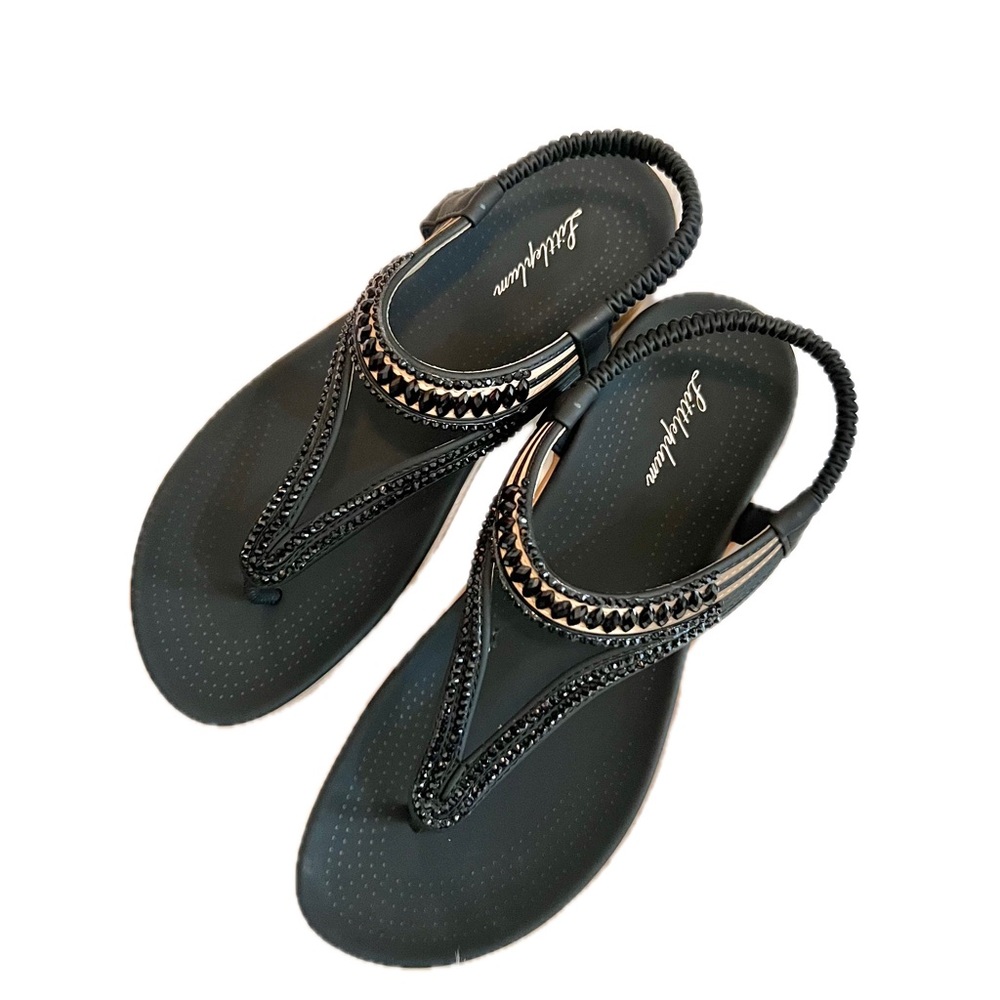 Black Sandals New size 8.5 - Picture 12 of 12